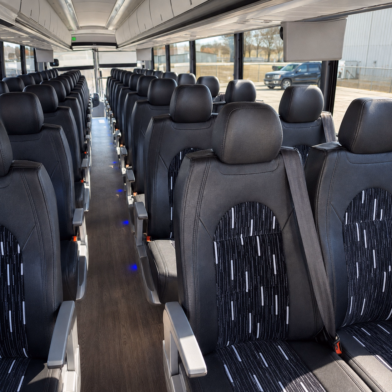 how the day of the week changes what a charter bus costs in lincoln nebraska