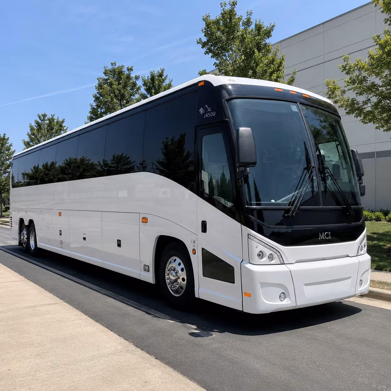 lincoln charter bus interior