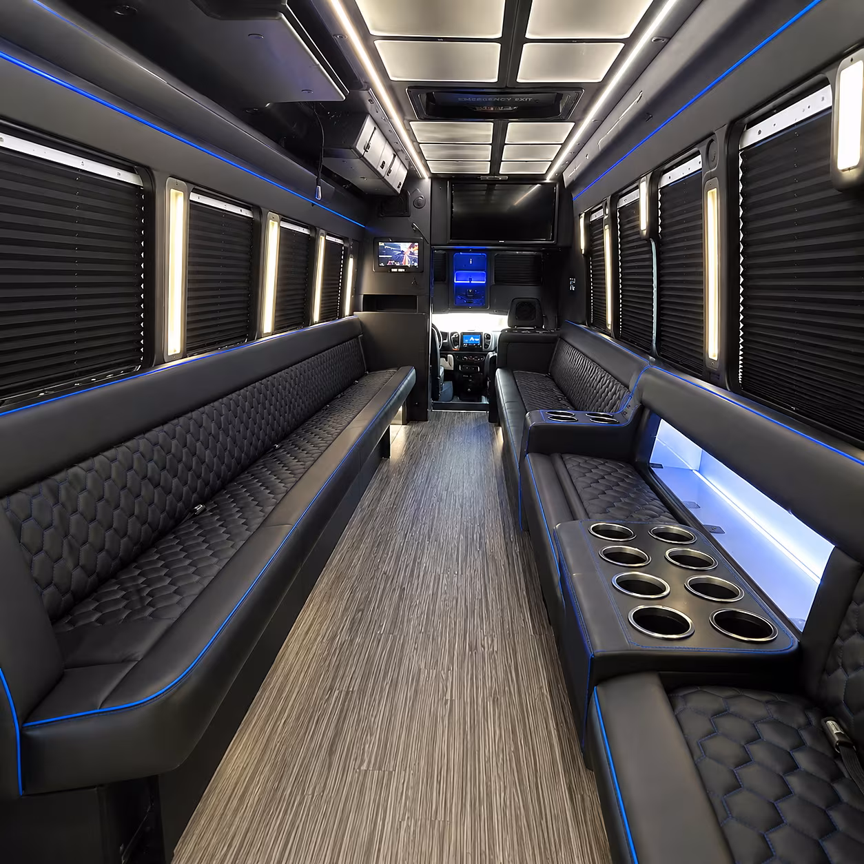 lincoln party bus rentals inside