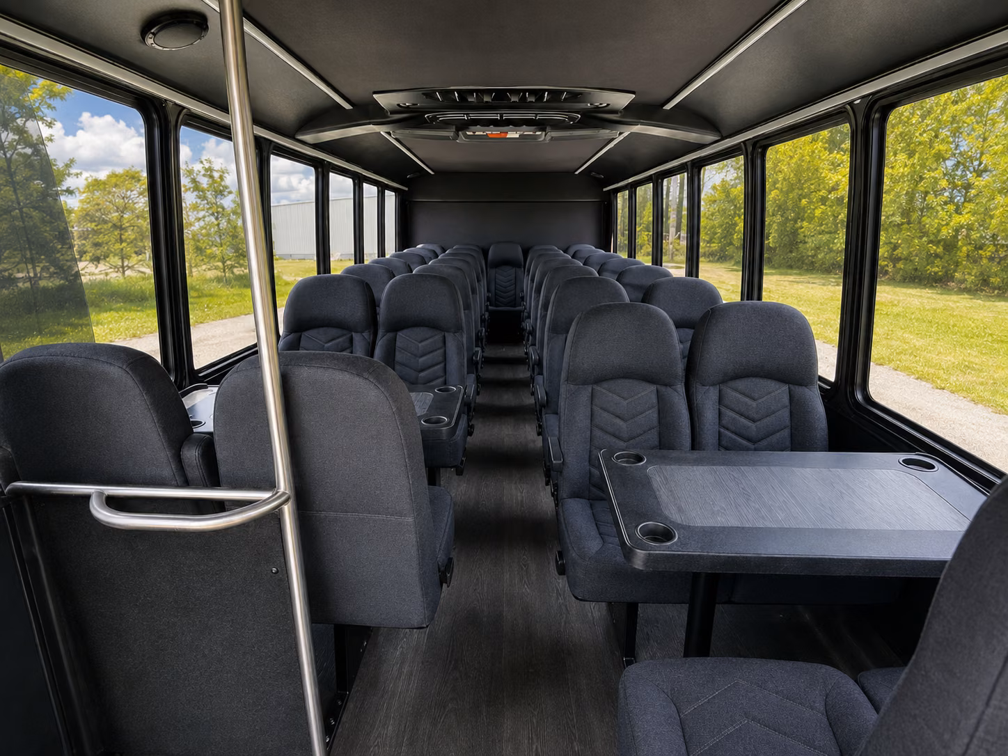 lincoln prom transportation onboard seating