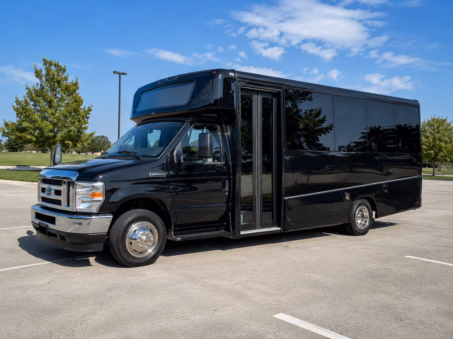 lincoln religious group transportation onboard seating